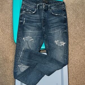 Zara men’s ripped  jeans